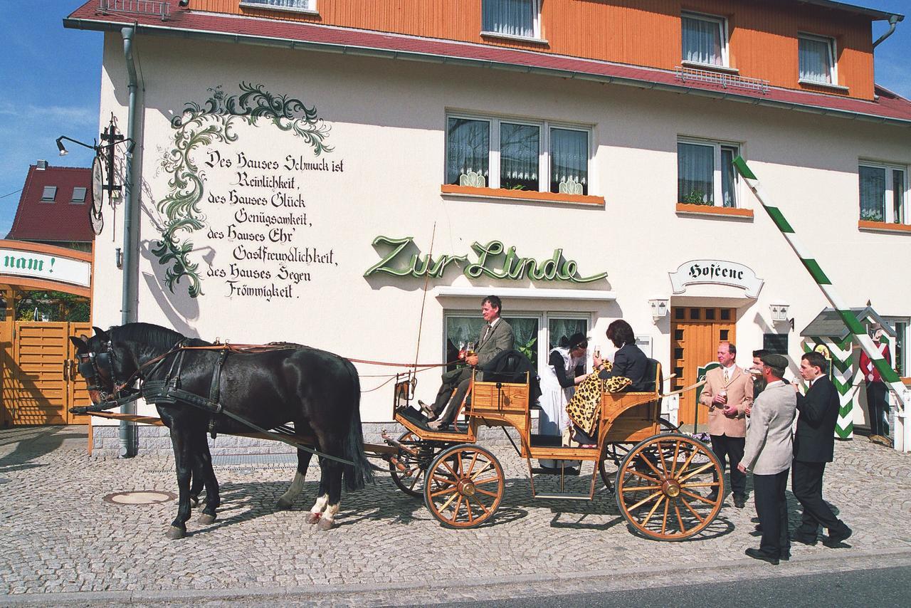 佐尔·灵登家庭酒店 Panschwitz-Kuckau 外观 照片